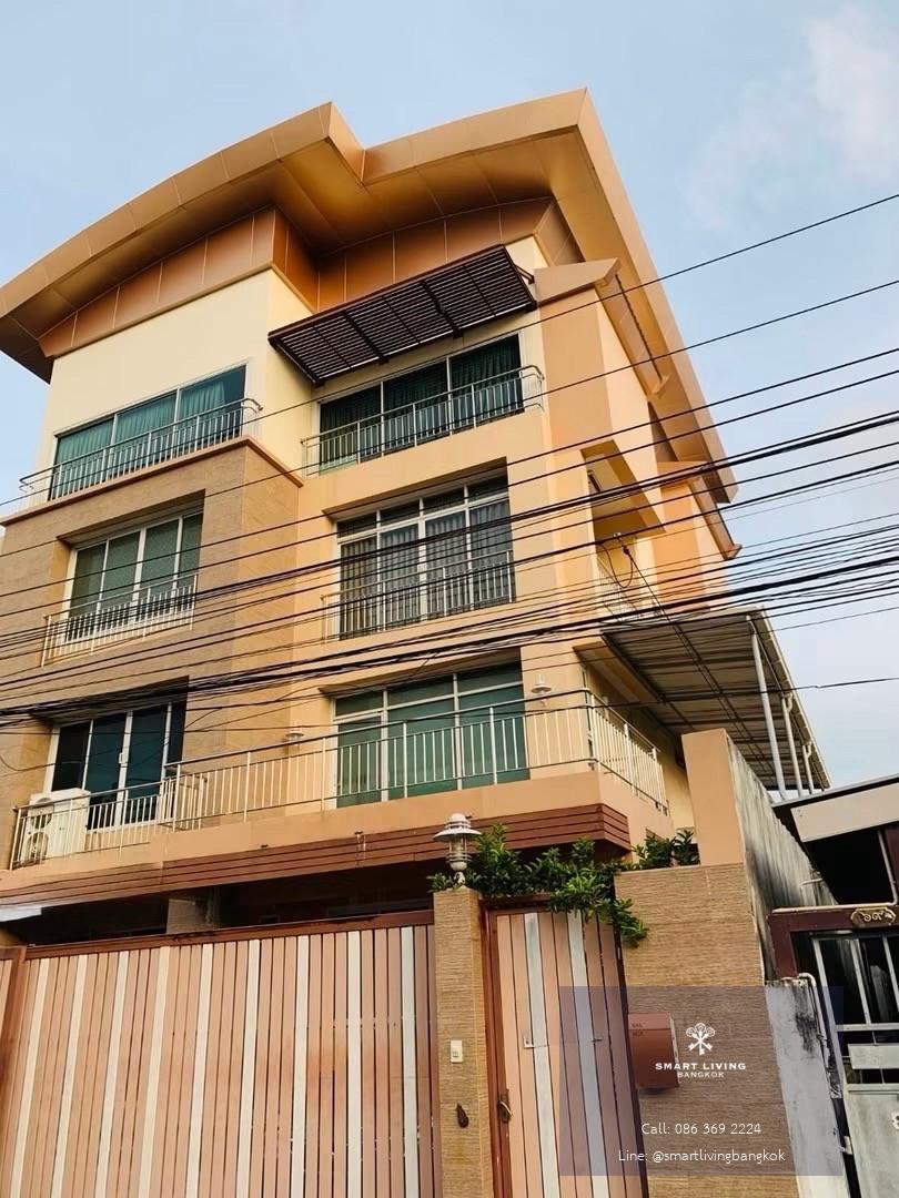 ขาย Home Office 4 ชั้น ลาดพร้าว วังหิน ใกล้ MRT สายสีเหลือง พื้นที่ 80 ตร.ว 5 ห้องนอน 6 ห้องน้ำ อาคารสร้างเองวัสดุเกรดเอ เหมาะทำธุรกิจและอยู่อาศัย ราคา 29,000,000 บาท