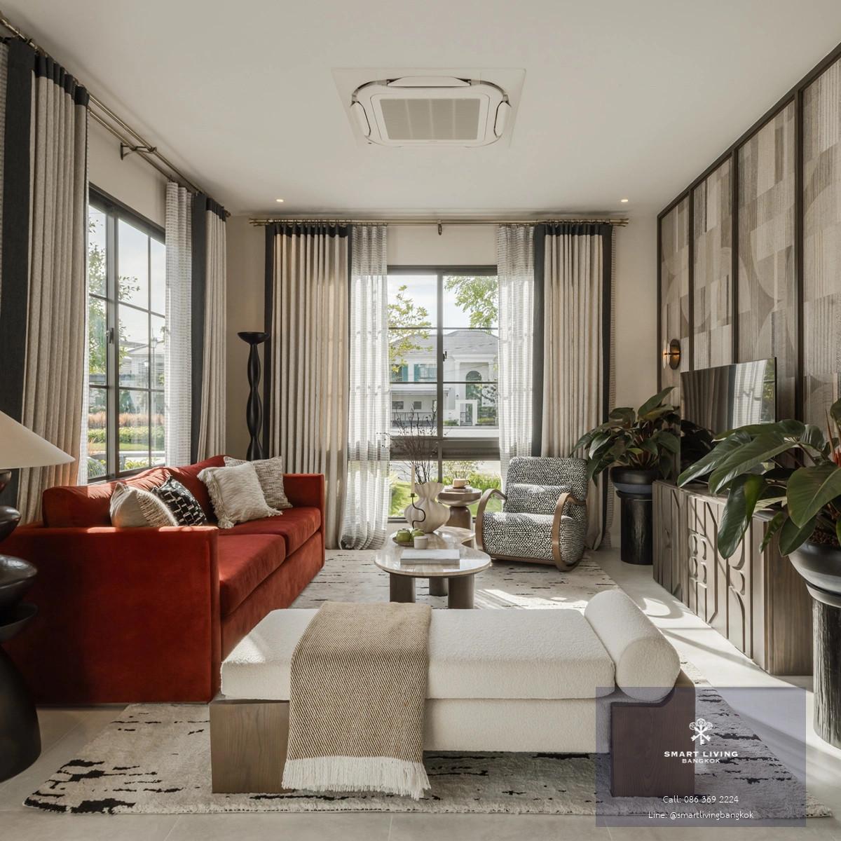 ขายบ้านเดี่ยวใหม่เอี่ยมที่ Setthasiri ngamwongwan!!✨ 4 ห้องนอน 4 ห้องน้ำ 310 ตร.ม พร้อมเข้าเข้าอยู่ใกล้แจ้งวัฒนะ สนใจโทร 086-3692224