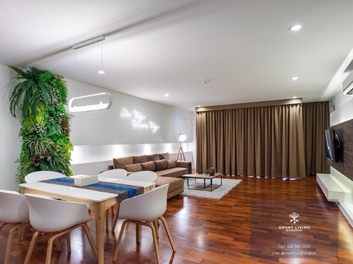 คอนโด 2 ห้องนอน ขนาดใหญ่ 150 ตร.ม. ย่านต้นสน ใกล้สวนลุมพินี และ Central Embassy