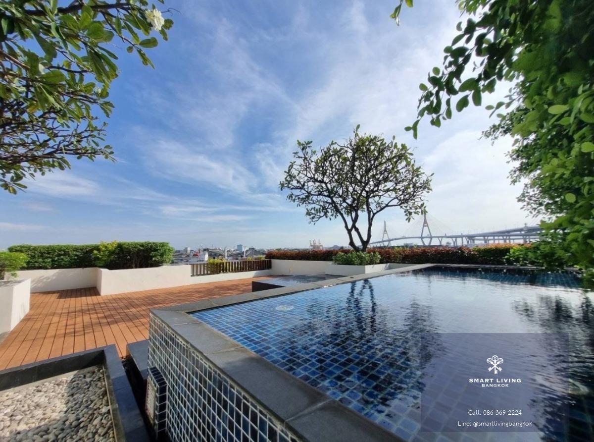ขายคอนโดหรู Triplex The Pano พระราม 3 ริมแม่น้ำเจ้าพระยา ห้องใหญ่พิเศษ River Villa พร้อมสระว่ายน้ำและสวนดาดฟ้าส่วนตัว 441 ตร.ม