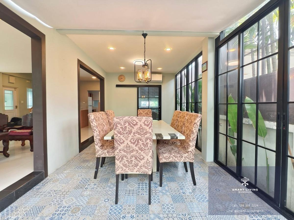 ขายบ้านเดี่ยว มัณฑนา พระราม 9 ศรีนครินทร์ กรุงเทพกรีฑา บ้านหลังใหญ่