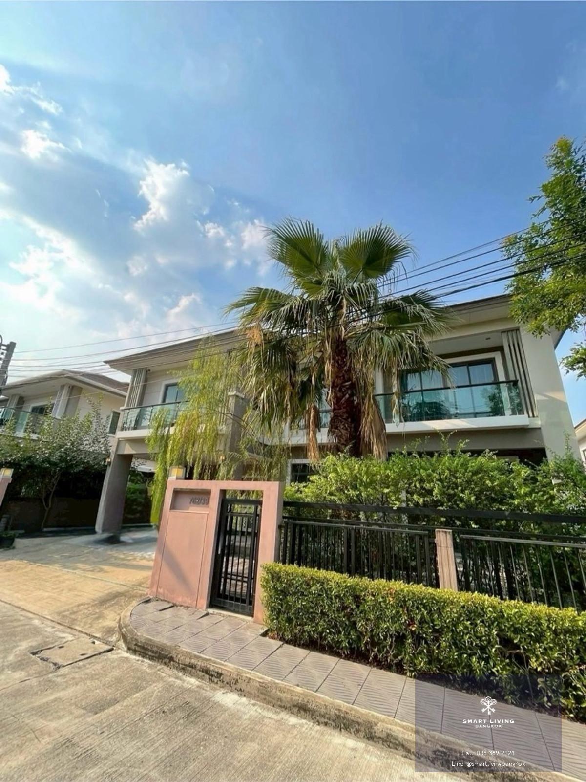 บ้านเดี่ยว พัฒนาการ 4 ห้องนอน 280 ตร.ม ใกล้เอกมัย ทองหล่อ เดินทางสะดวก เชื่อมต่อมอเตอร์เวย์