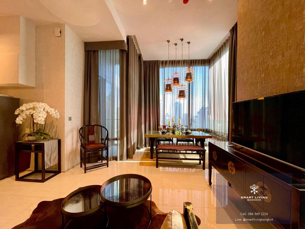 ให้เช่าคอนโดหรู 2 ห้องนอน (86 ตร.ม.) ใจกลางย่านธุรกิจสีลม-สาทร เดินทางสะดวกใกล้รถไฟฟ้า BTS และ MRT รายล้อมด้วยแหล่งไลฟ์สไตล์ชั้นนำ