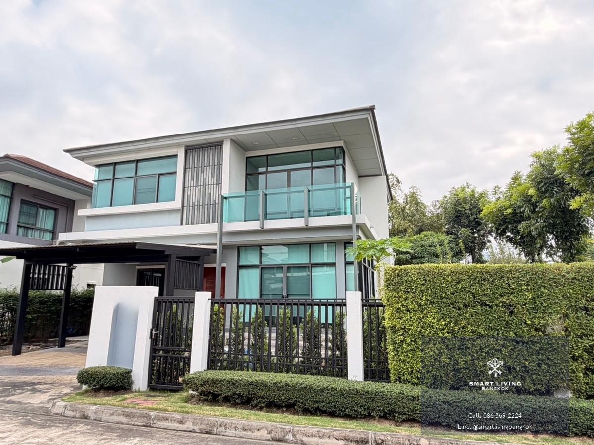 ขายบ้านเดี่ยว 4 ห้องนอน แจ้งวัฒนะ ประชาชื่น Setthasiri หลังมุม ใกล้ทางด่วนศรีสมาน ใกล้ MRT ศรีรัช ใกล้เมืองทองธานี บ้านพร้อมอยู่