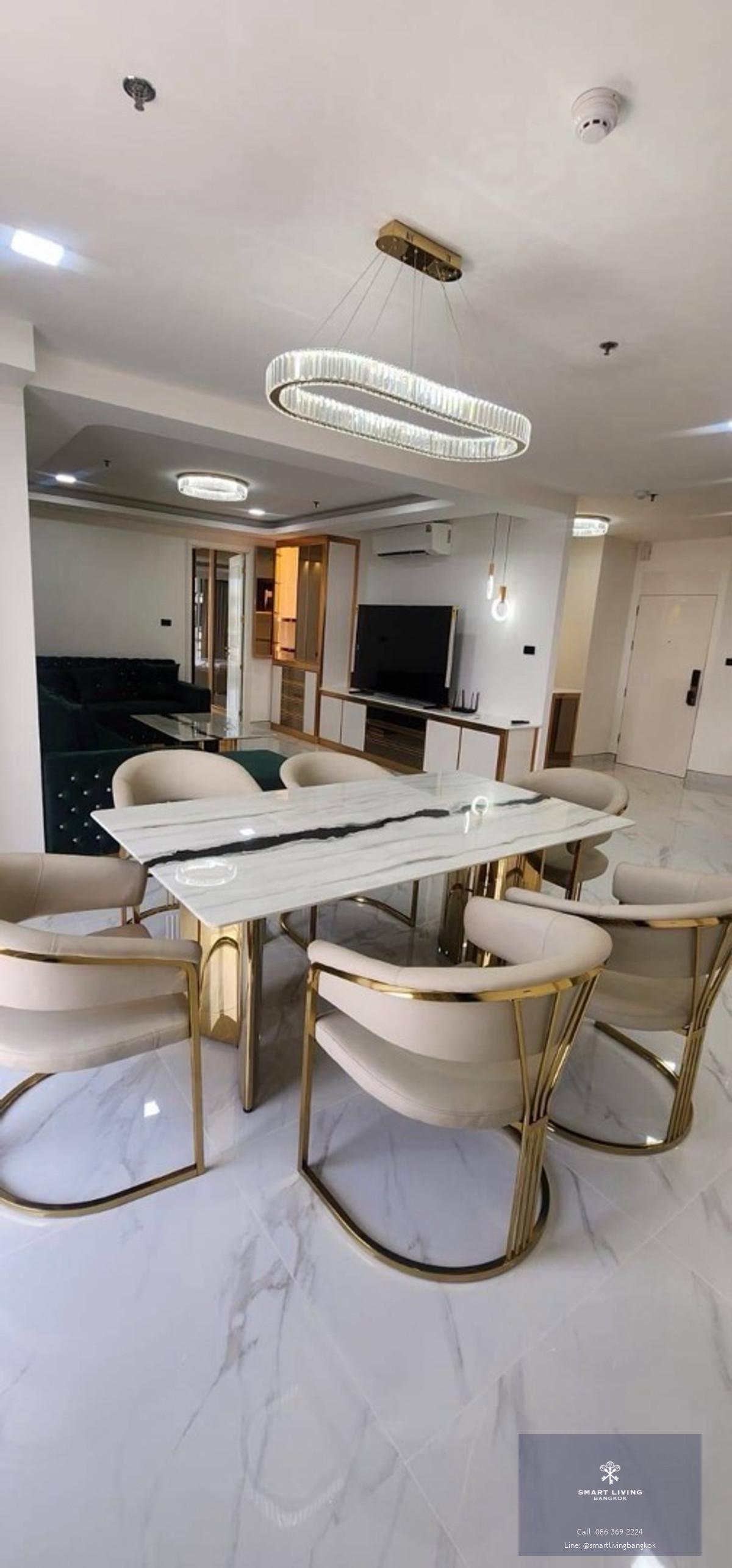 ขายคอนโด Supalai Prima Riva พระราม 3 ห้องขนาดใหญ่ 2 ห้องนอน 127 ตร.ม เฟอร์ครบ