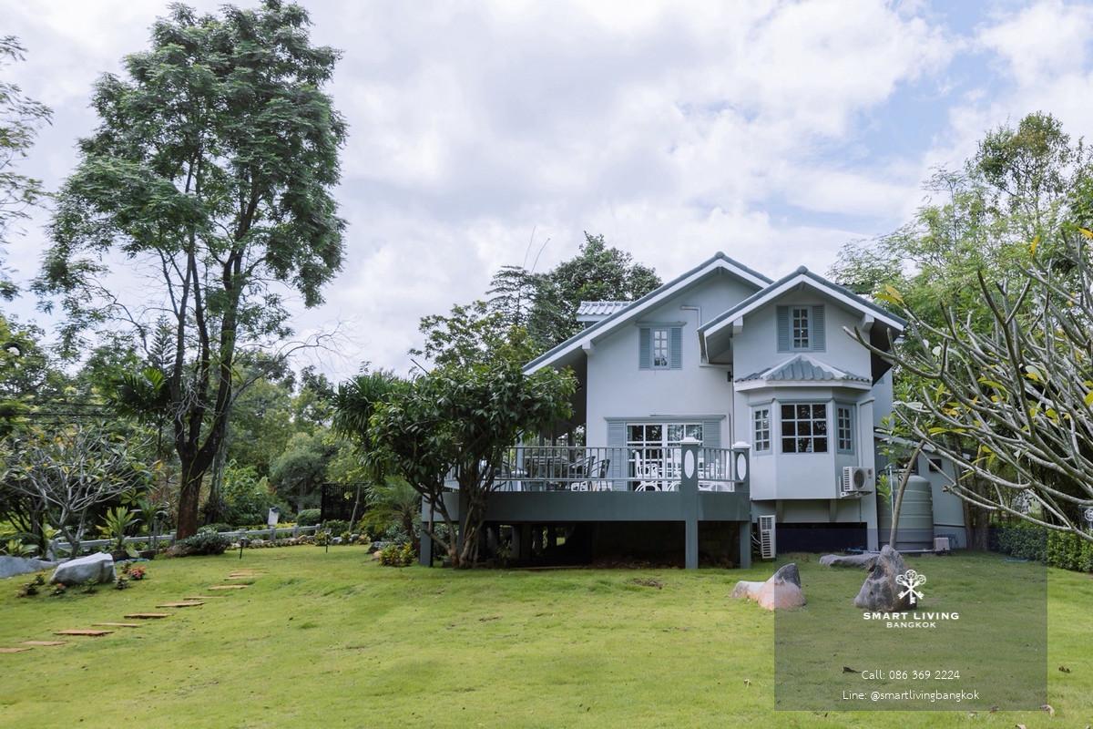 ขายบ้านเขาใหญ่ หมูสี 4 ห้องนอน ที่ดิน 253 ตร.ว บ้านพักตากอากาศใกล้อุทยาน เหมาะอยู่อาศัยและลงทุนปล่อยเช่า