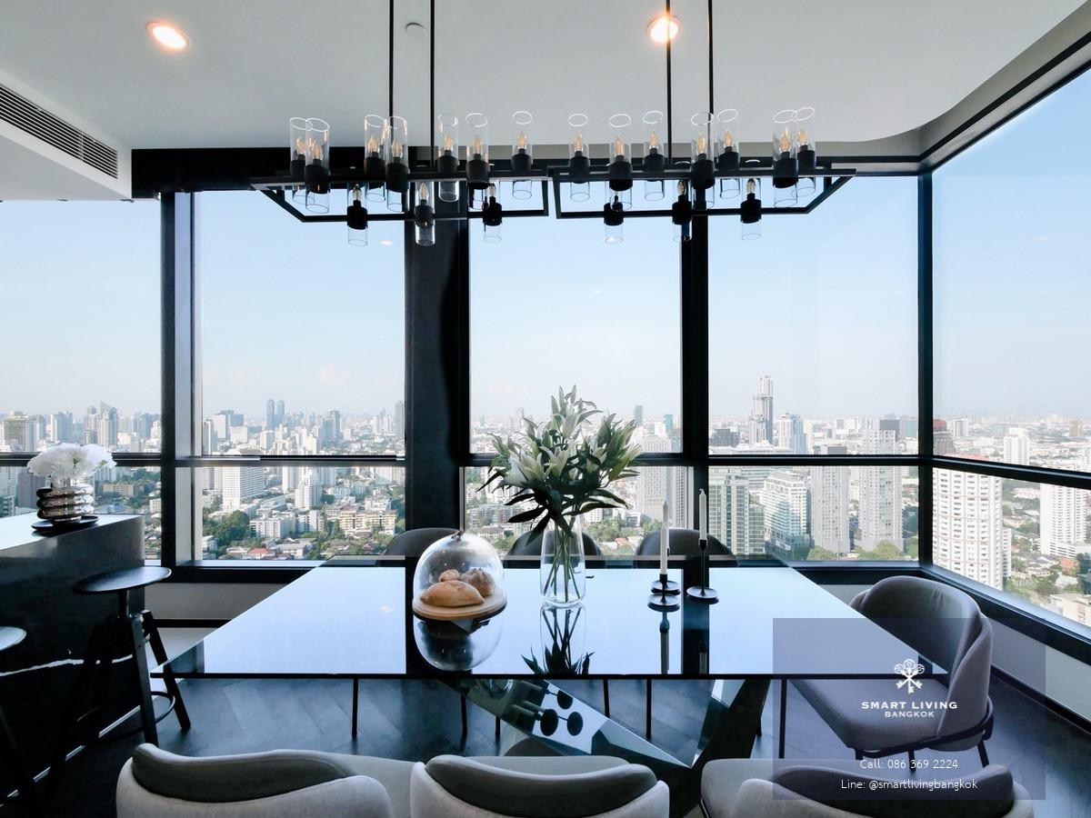 ให้เช่าคอนโด The Esse Sukhumvit 36 ทองหล่อ 3 ห้องนอน ชั้นสูง วิวเปิด ใกล้ BTS ทองหล่อ พร้อมอยู่