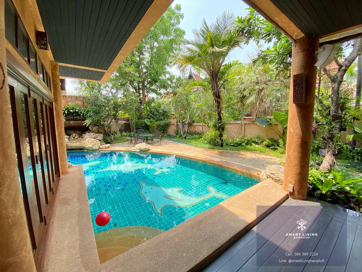ขายพร้อมผู้เช่า พูลวิลล่าสไตล์ไทย-บาหลี 3.5 ชั้น ห่างจากหาดจอมเทียนเพียง 350 เมตร มีสระว่ายน้ำส่วนตัว