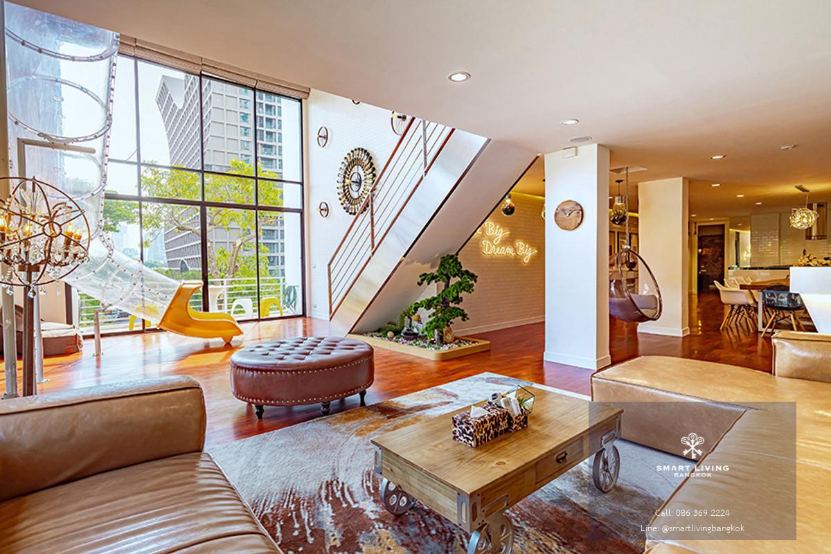 ให้เช่าคอนโด ย่านลุมพินี 6 ห้องนอน 550 ตร.ม.  ใกล้ Central Chidlom  ใกล้ Lumphini Park