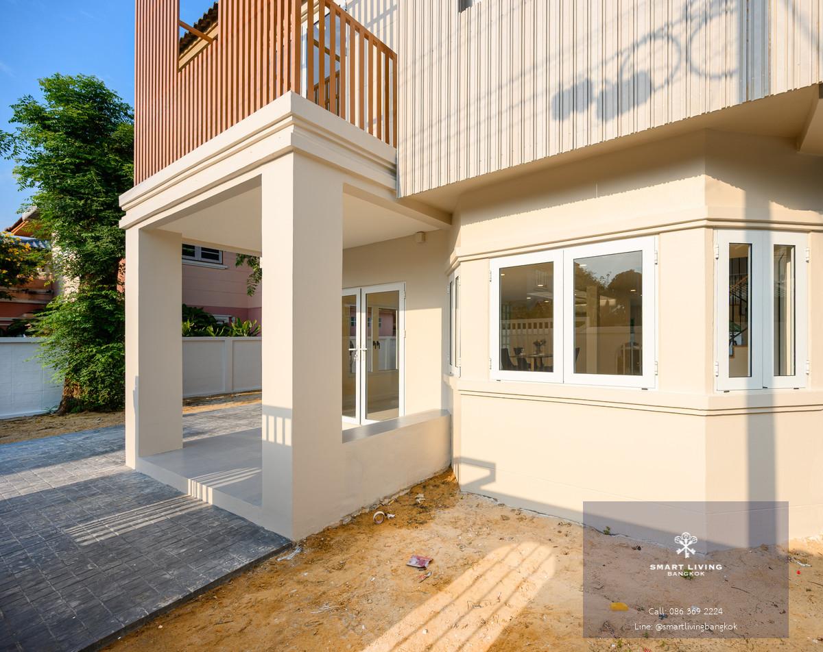 ขายบ้านเดี่ยวรีโนเวทใหม่ทั้งหลังสไตล์ Modern ย่านรามอินทรา 4ห้องนอน พื้นที่ 78ตรว. บ้านสวยพร้อมขาย