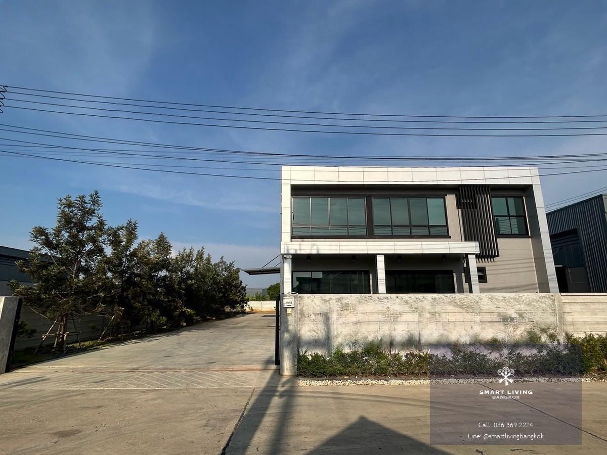 ขาย / เช่า โรงงานพร้อมออฟฟิศ บางเลน นครปฐม ใกล้ศาลายา พื้นที่ 915 ตร.ม ที่ดิน 1 ไร่ 1 งาน 81 ตร.ว เหมาะลงทุนและโลจิสติกส์