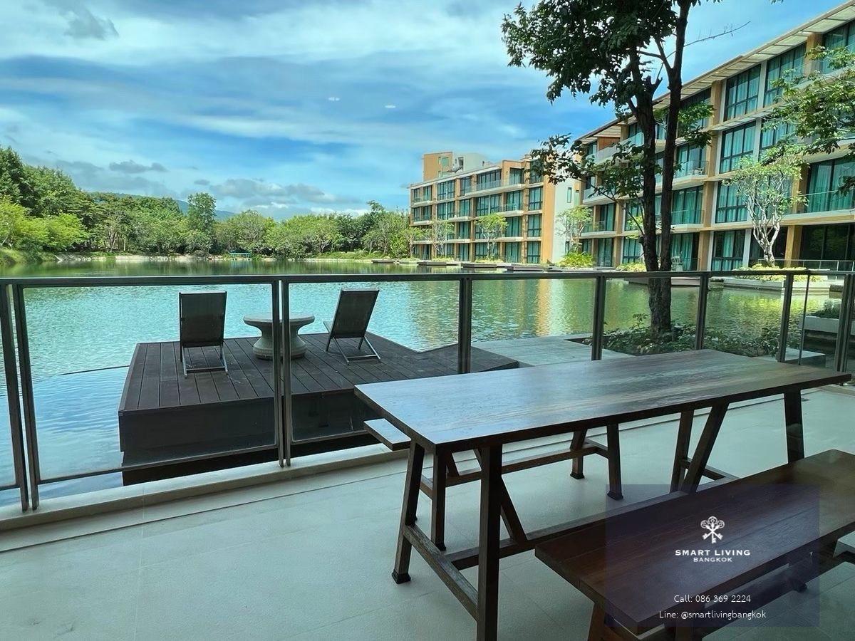 ขายคอนโดหรูวิวทะเลสาบ Swan Lake Residences Khao Yai ยูนิต Pet Friendly วิวภูเขาแบบพาโนรามา ใกล้ InterContinental Khao Yai