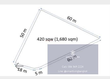 ขายที่ดินเปล่า สาทร 420 ตร.วา แยกขายได้ ทำเล CBD ใกล้สีลม พระราม 4 เหมาะลงทุนพัฒนา