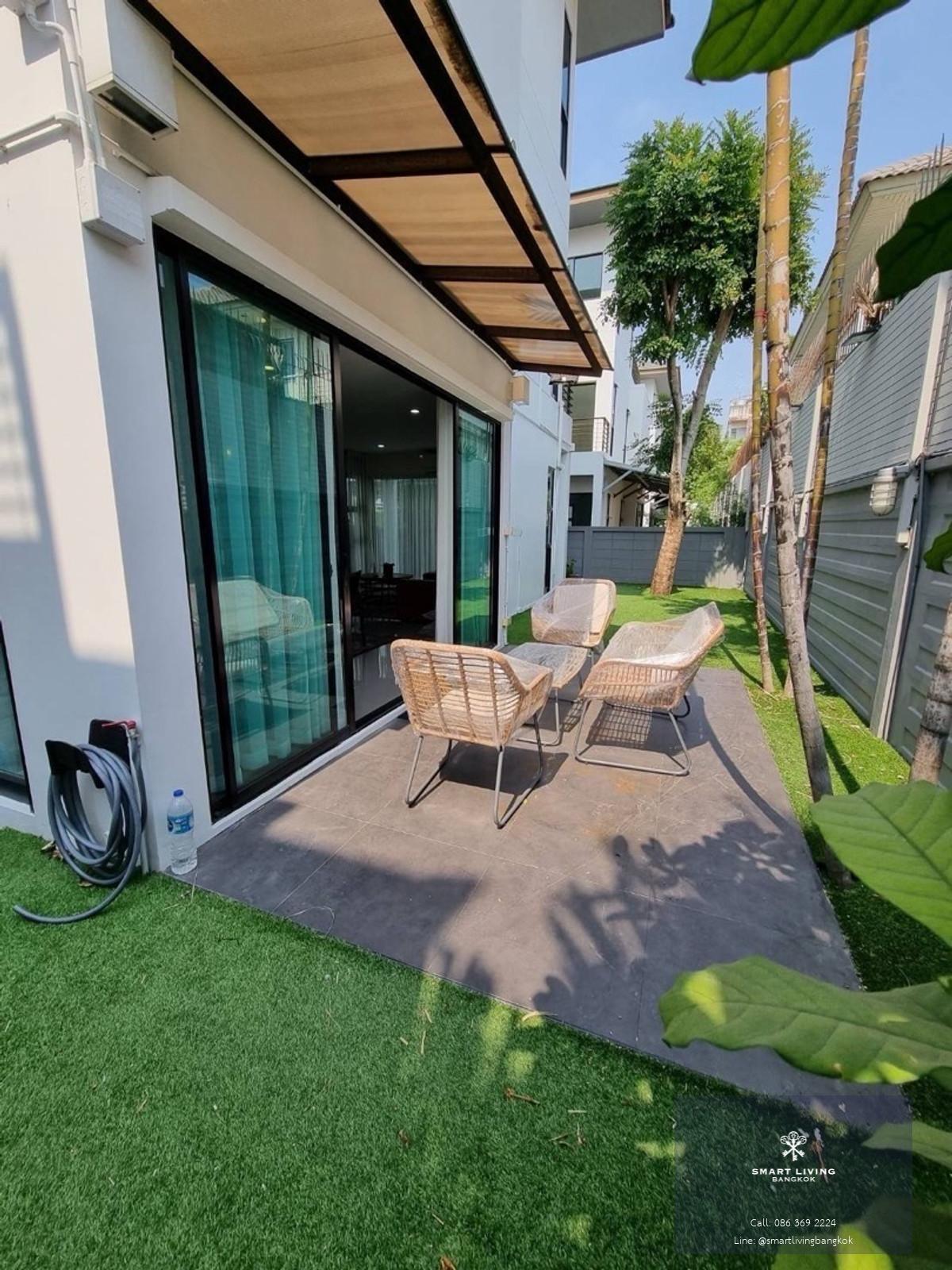 ขาย/ เช่า บ้านเดี่ยว บ้านลุมพินี สวนหลวง ร.9 ใกล้ Bangkok Pattana Mega Bangna