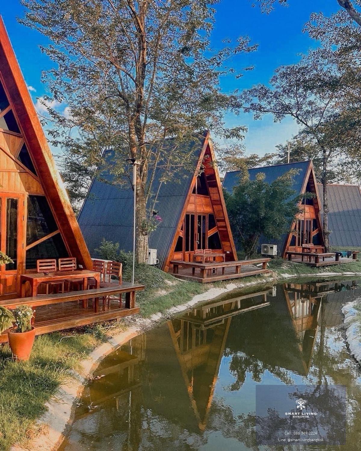 ขายรีสอร์ตนครนายก โฉนดครุฑแดง 6 ไร่ 2 งาน 26 ห้อง ใบอนุญาตครบ พร้อมดำเนินกิจการ