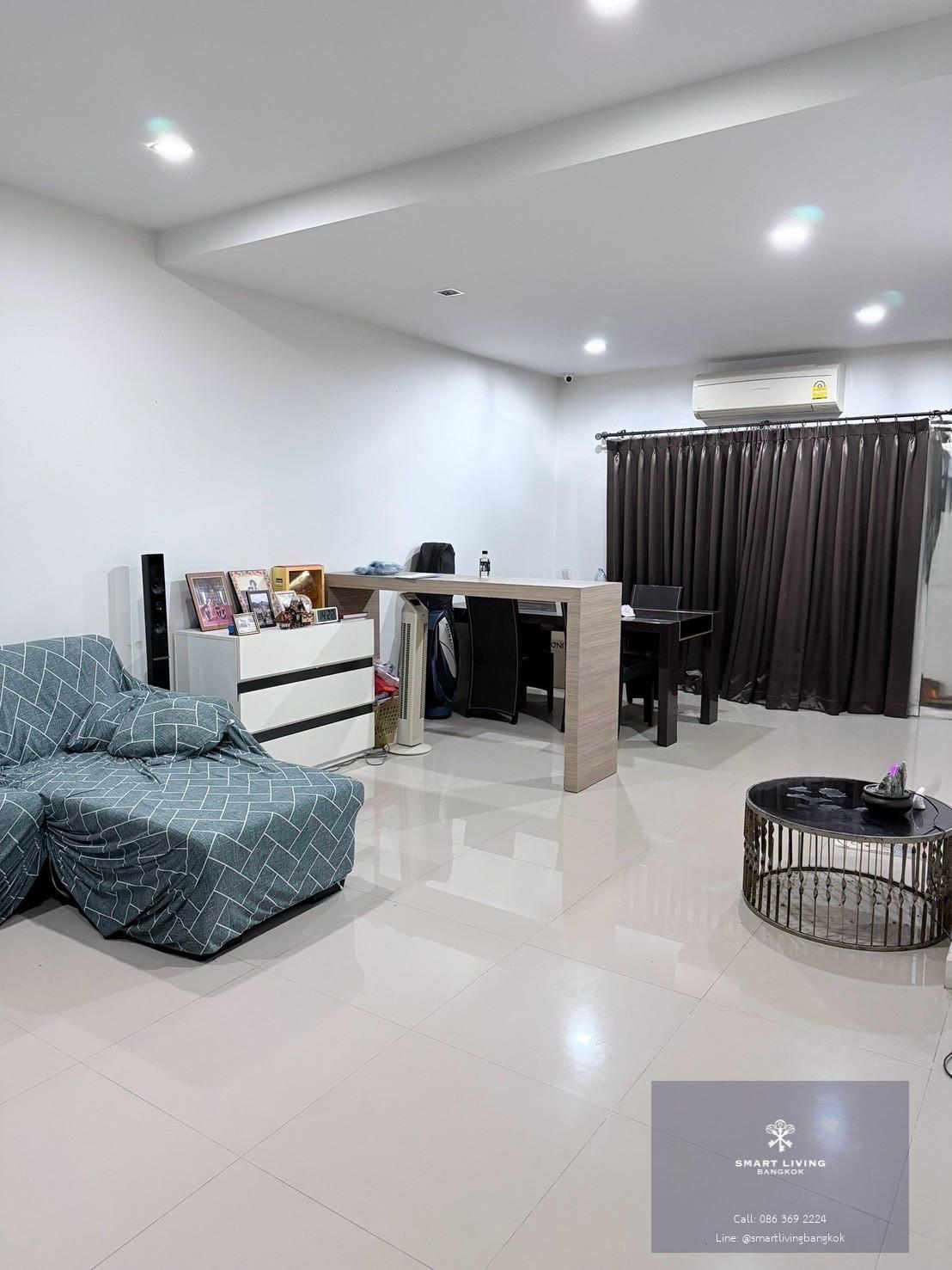 ทาวน์โฮม 3 ชั้น PLEX บางนา กม.5 หลังต้นโครงการ ถนนเมนกว้าง ใกล้ Mega Bangna เข้าออกสะดวก ทำเลศักยภาพ