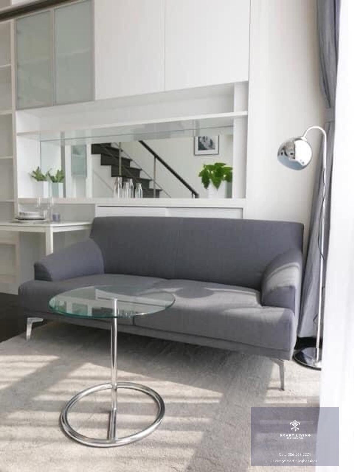 ขายคอนโด ไอดีโอ มอร์ฟ 38 ใกล้รถไฟฟ้า BTS ทองหล่อ เพดานสูงแบบดูเพล็กซ์