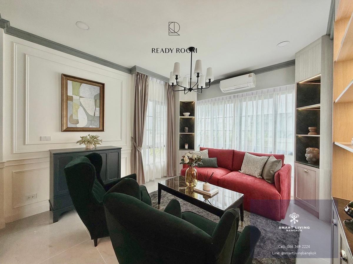 ✨ขาย/ให้เช่าบ้านหรูที่  The City Bangna 2 สไตล์ English Tudor Luxury 4ห้องนอน ตกแต่งหรูเฟอร์นิเจอร์คุณภาพ มีความเป็นส่วนตัว ใกล้ทางด่วน พร้อมเข้าอยู่