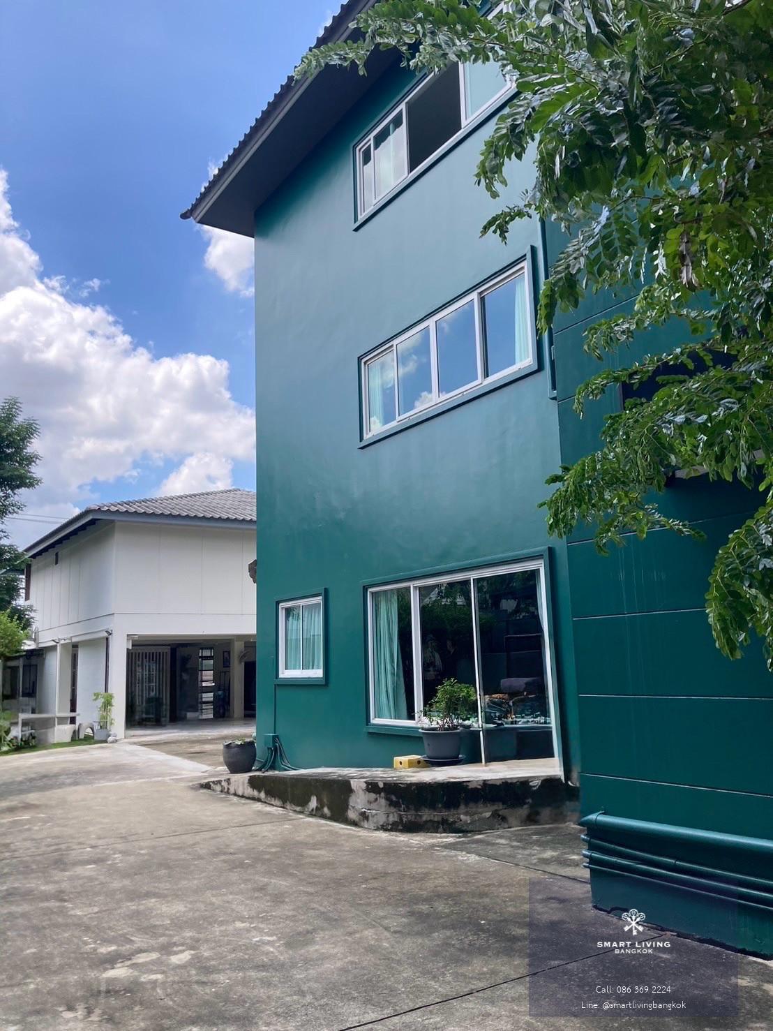 บ้านพร้อมอาคารสำนักงาน 3 หลัง บนที่ดิน 382 ตร.ว. แจ้งวัฒนะ ใกล้ศูนย์ราชการ