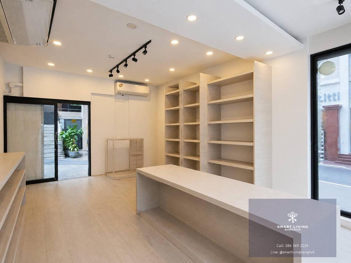 Retail Space for Rent Sukhumvit พื้นที่ขนาด 24 ตร.ม. ใกล้ BTS เพลินจิต เหมาะสำหรับธุรกิจ Beauty / ทำเล็บ / ทำสปา