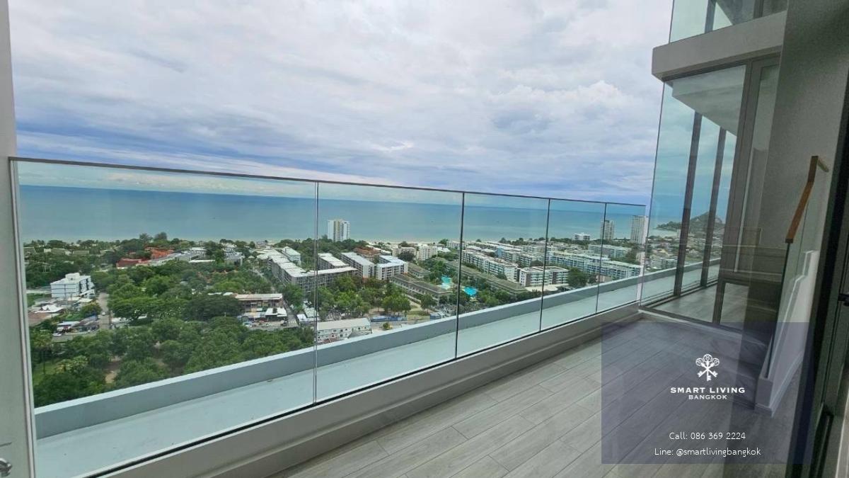 Duplex Penthouse วิวทะเลหัวหิน พร้อมสัมผัสการพักผ่อนสไตล์รีสอร์ต ใกล้แหล่งไลฟ์สไตล์สำคัญ