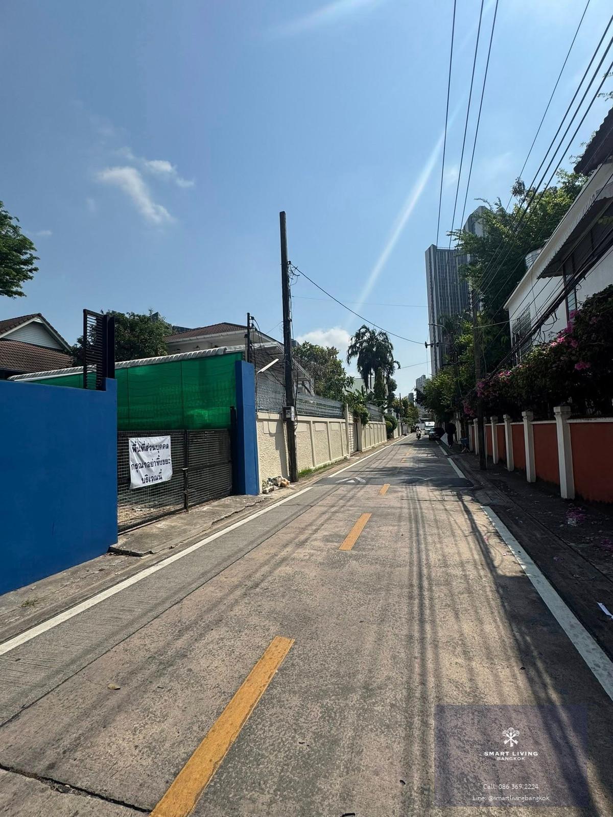 ขาย ที่ดินทำเลทอง ย่านพระราม 4 ที่ดินขนาด 106.90 ตร.ว. 427.60 ตร.ม. แปลงที่ดินรูปตัว L หายาก ถมแล้ว พร้อมสร้าง