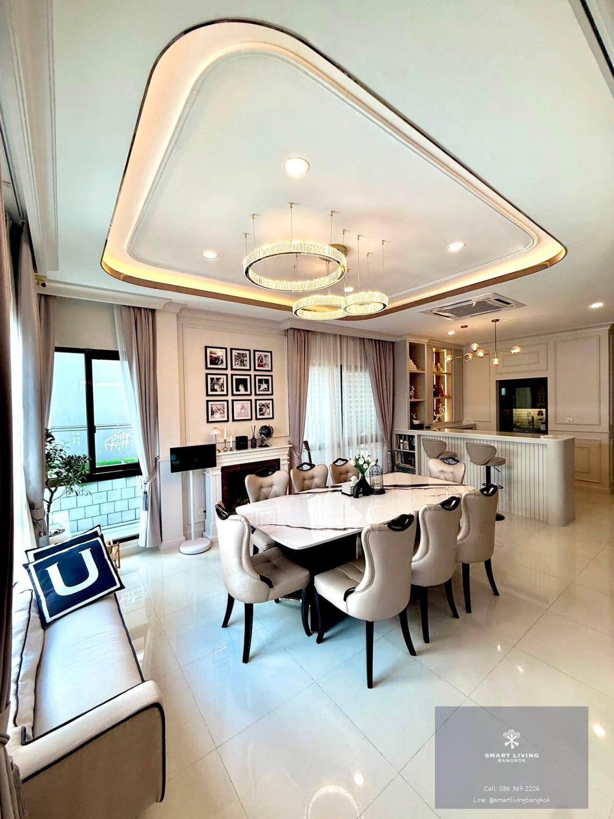 The City Ekkamai-Ladprao บ้านหรูเอกมัย ลาดพร้าว ให้เช่าและขาย ใกล้ทางด่วน เดินทางสะดวก
