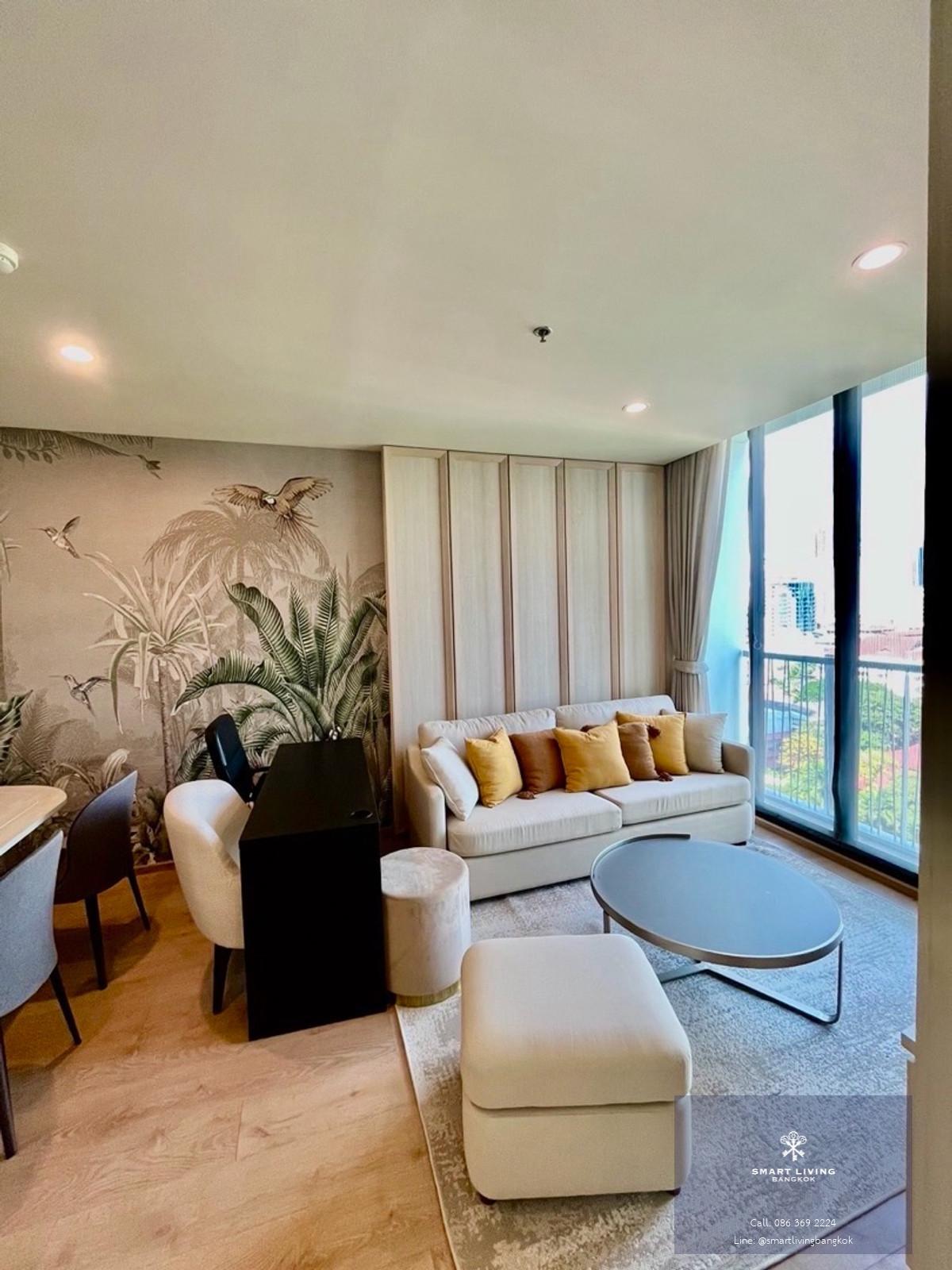 ขายหรือให้เช่าคอนโด Noble Recole สุขุมวิท 19 ใกล้ BTS อโศก และ MRT สุขุมวิท ห้อง 2 ห้องนอน ทำเลศูนย์กลางเมือง