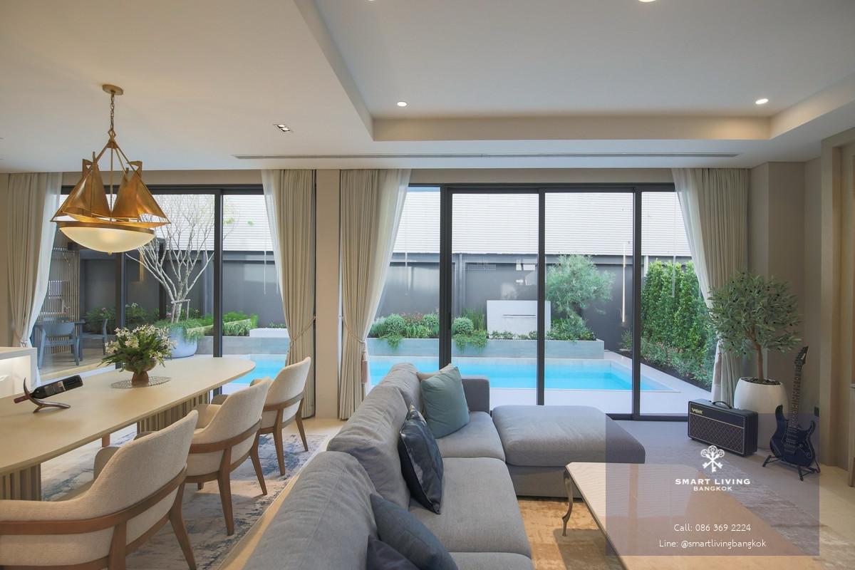 บ้านพูลวิลล่าหรูระดับซูเปอร์ลักชัวรี่ ให้เช่า โครงการดิ เออร์เบิน รีเซิร์ฟ พระราม 9 กรุงเทพกรีฑา