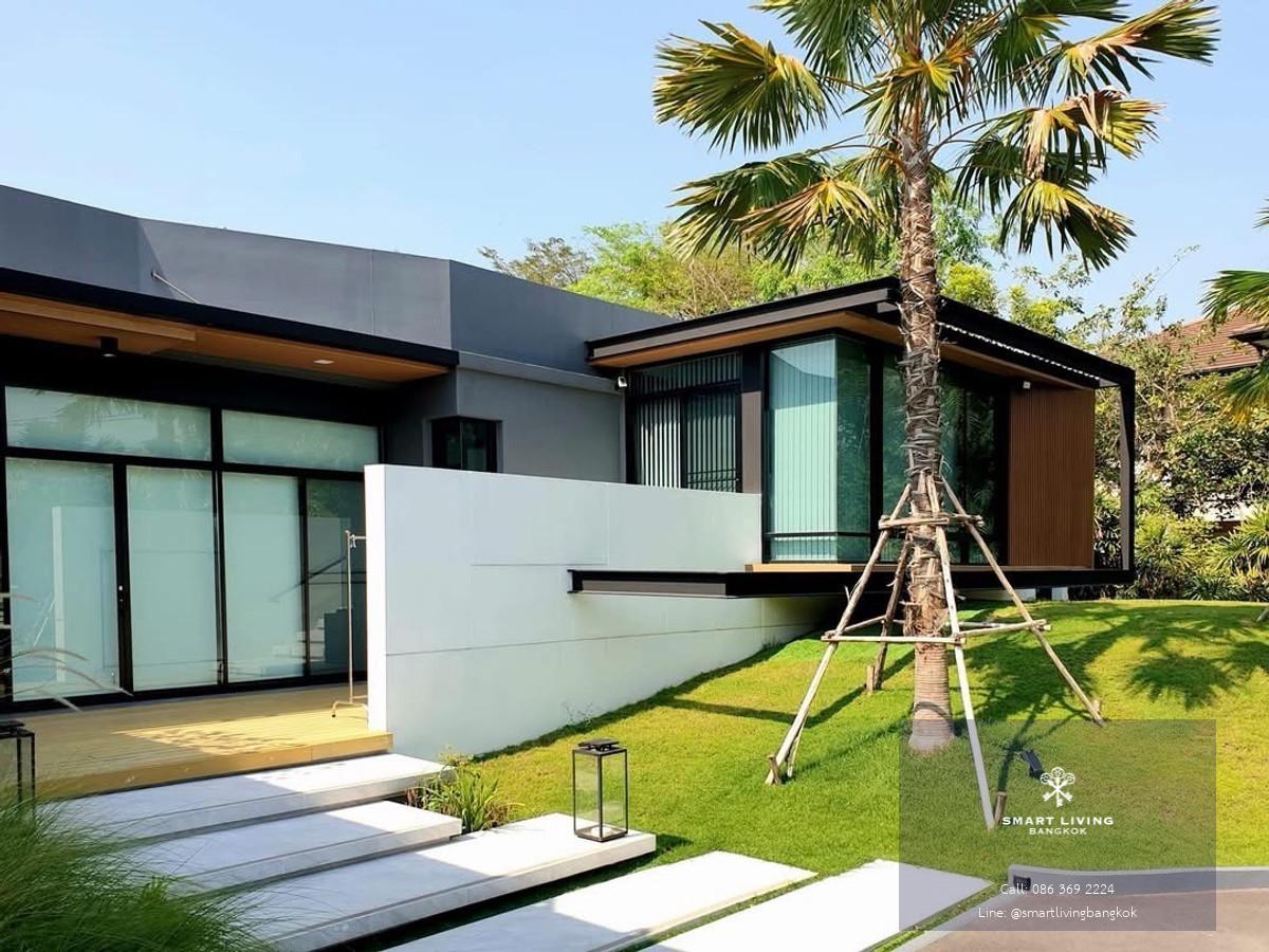 บ้านเดี่ยวติดสนามกอล์ฟ ลำลูกกา วิวพาโนรามา 180 องศา ใกล้ BTS คูคต และทางด่วน