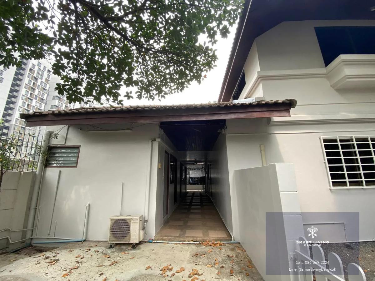 ให้เช่าโฮมออฟฟิศขนาดใหญ่ ประชาอุทิศ-เลียบด่วนฯ (12ห้อง 390ตร.ม.) ที่ดินกว้าง 139 ตร.ว. ทำเลทองธุรกิจ ใกล้ CDC และทางด่วน จอดรถได้เยอะ