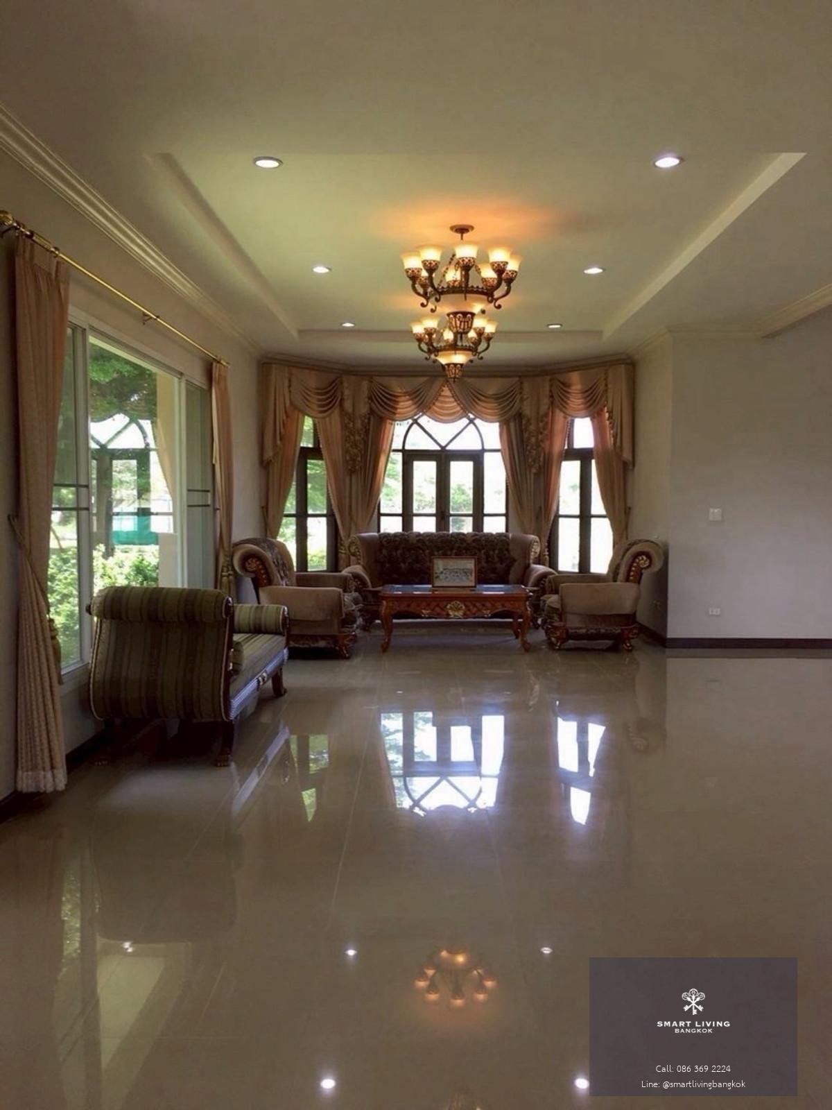 เช่าและขายคฤหาสน์หลังใหญ่ติดริมน้ำ บางพลี เทพารักษ์ กม.13 ที่ดิน 2 ไร่ ใกล้สนามบินสุวรรณภูมิ