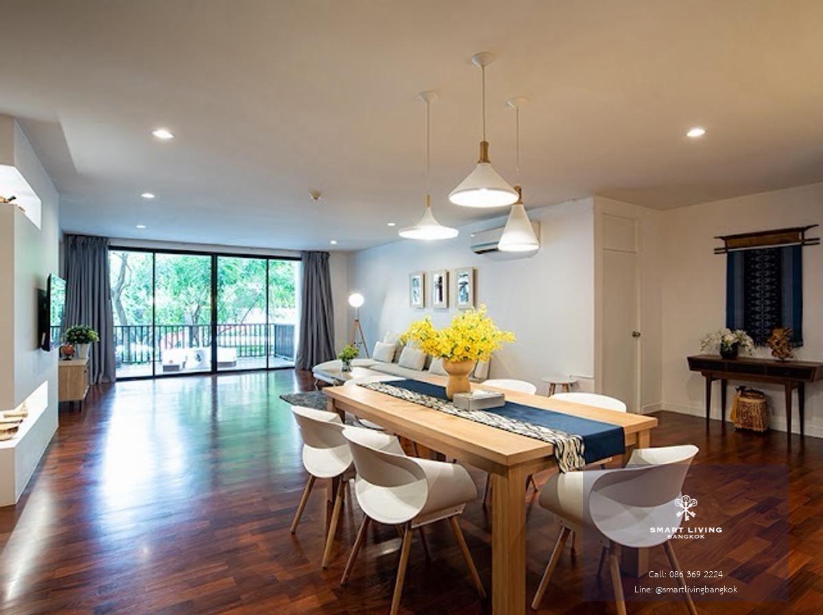 คอนโด 4 ห้องนอน ขนาดใหญ่ 300 ตร.ม. ย่านต้นสน ใกล้สวนลุมพินี และ Central Embassy