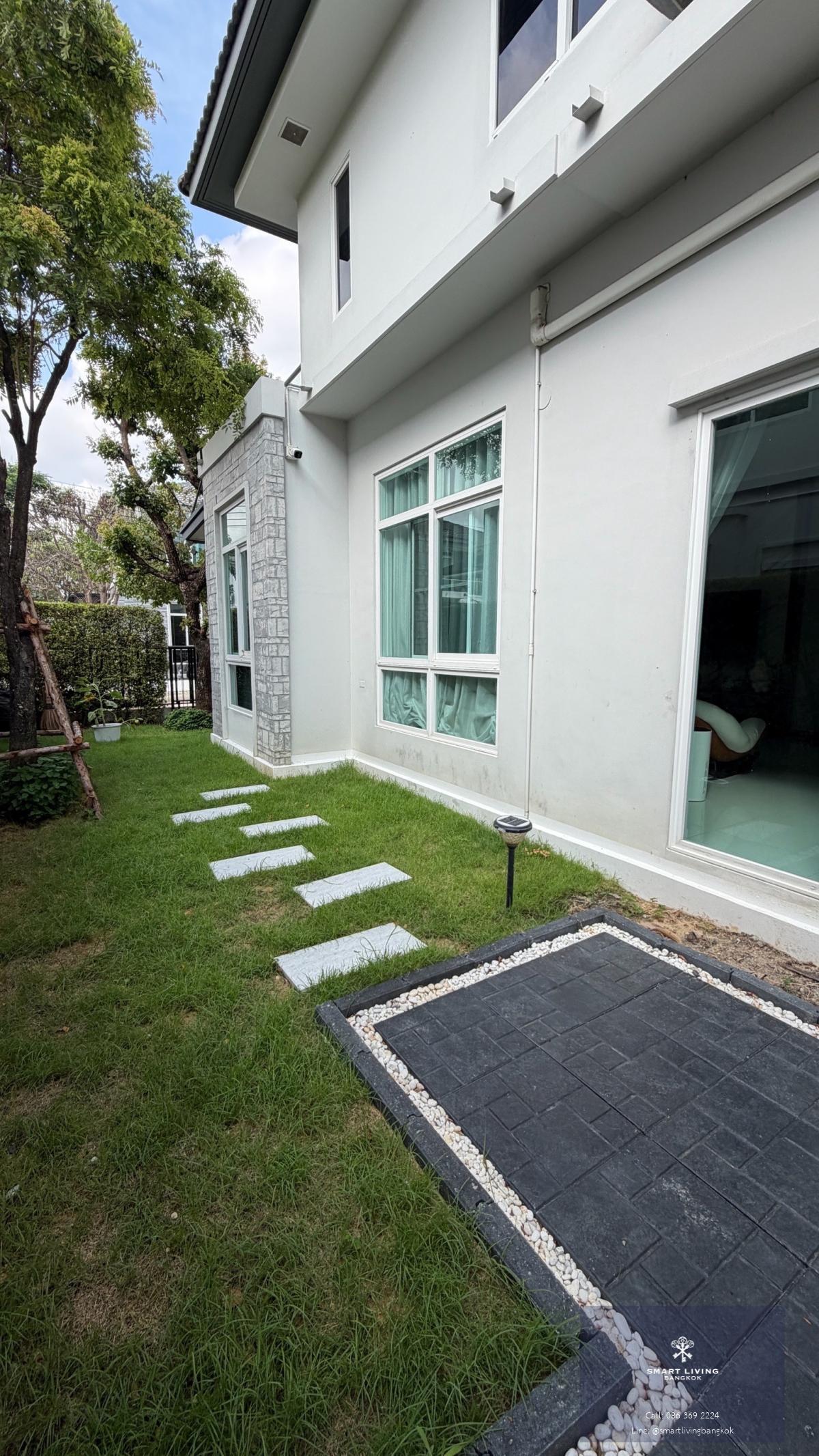 ขายบ้านเดี่ยว มัณฑนา 2 บางนา กม.7 หลังใหญ่ 4 ห้องนอน ใกล้ Mega Bangna และโรงเรียนนานาชาติ เหมาะลงทุนมีผู้เช่า