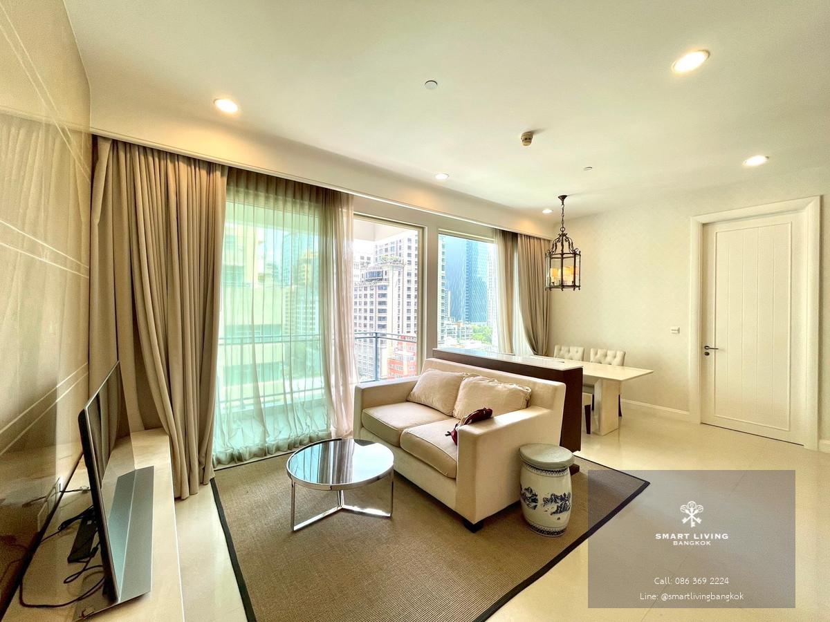 ให้เช่า คอนโด Q Langsuan 2 ห้องนอน   106.31 ตร.ม.  ใกล้ BTS ชิดลม  ใกล้ สวนลุมพินี