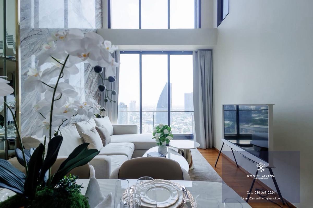 ขายและให้เช่า ห้องหายาก 
ดูเพล็กซ์ 2 ห้องนอน พร้อมระเบียง Beatniq Sukhumvit 32 ใกล้ BTS ทองหล่อ