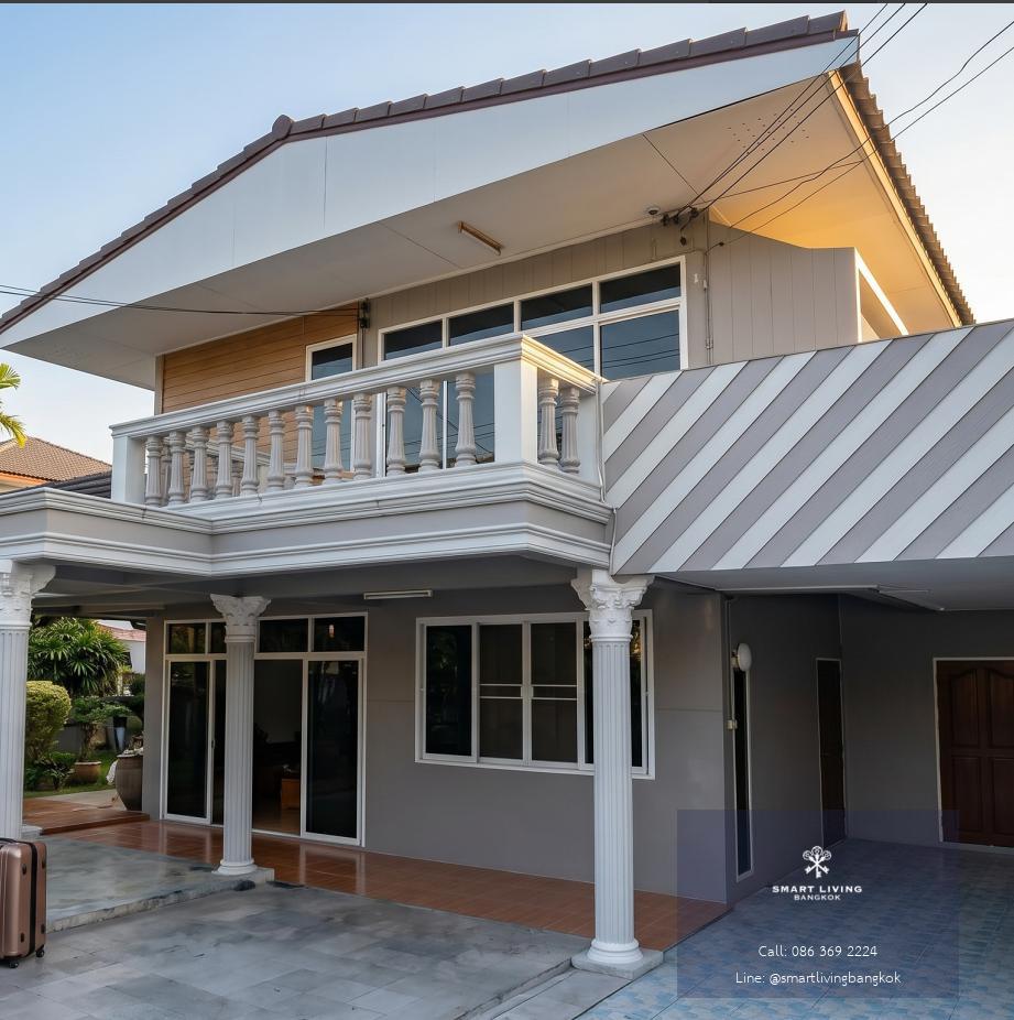 ขายด่วน! บ้านเดี่ยวรีโนเวทใหม่ อมรพันธ์ 9 เสนานิคม (85 ตร.ว.) 5 ห้องนอน พื้นที่กว้างขวาง ไม่มีค่าส่วนกลาง ใกล้ BTS