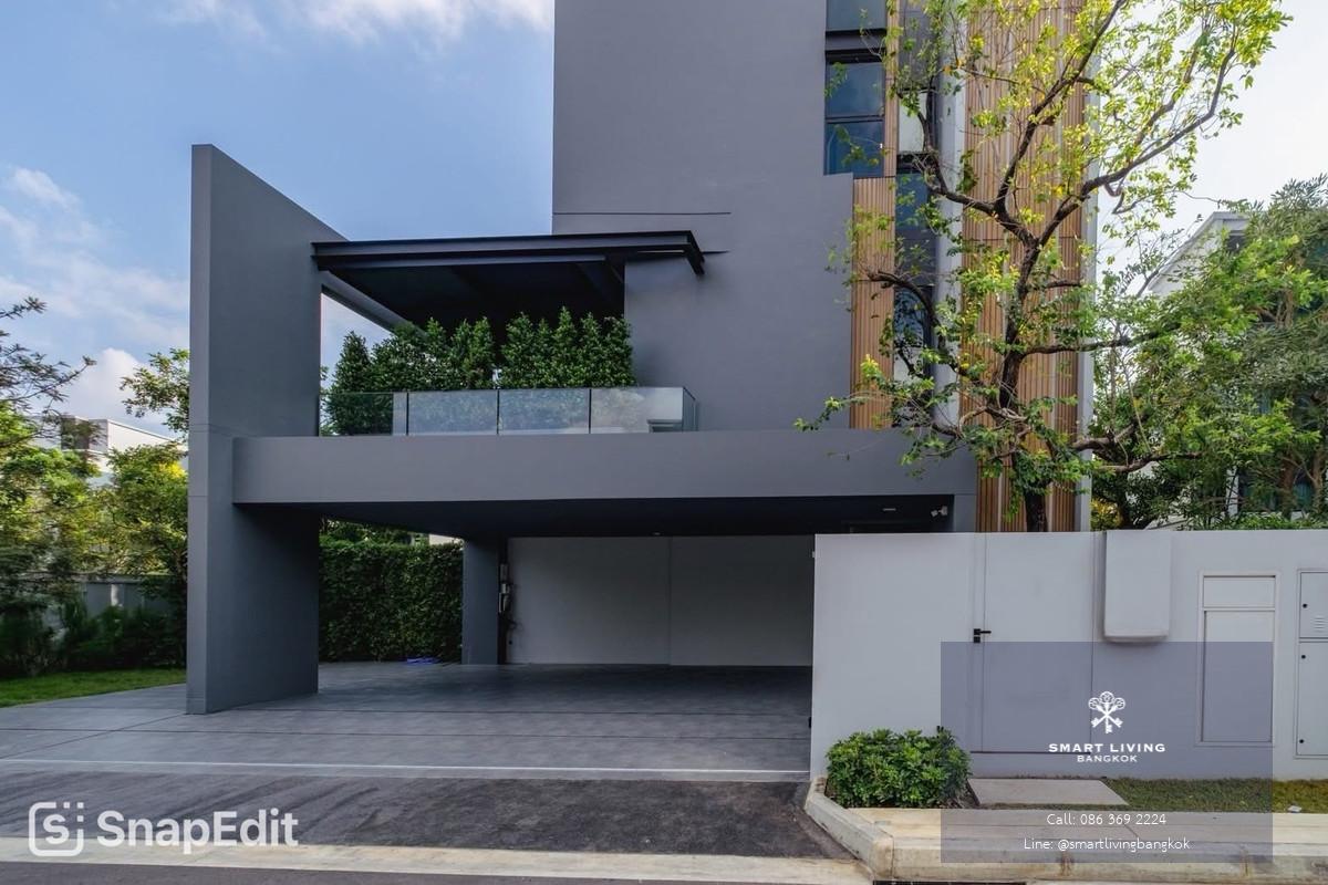 ขายหรือให้เช่า บ้านเดี่ยวหรู 3 ชั้น แปลงมุม Vive กรุงเทพกรีฑา ใกล้ Wellington College