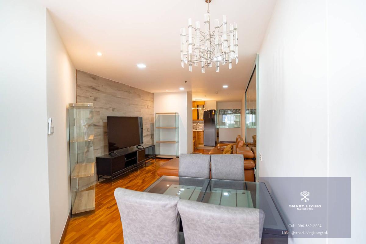 ขายคอนโด Waterford Diamond Sukhumvit 30/1 2ห้องนอน เฟอร์นิเจอร์ครบ มีระเบียง เดินเพียง 600 เมตรถึง BTS