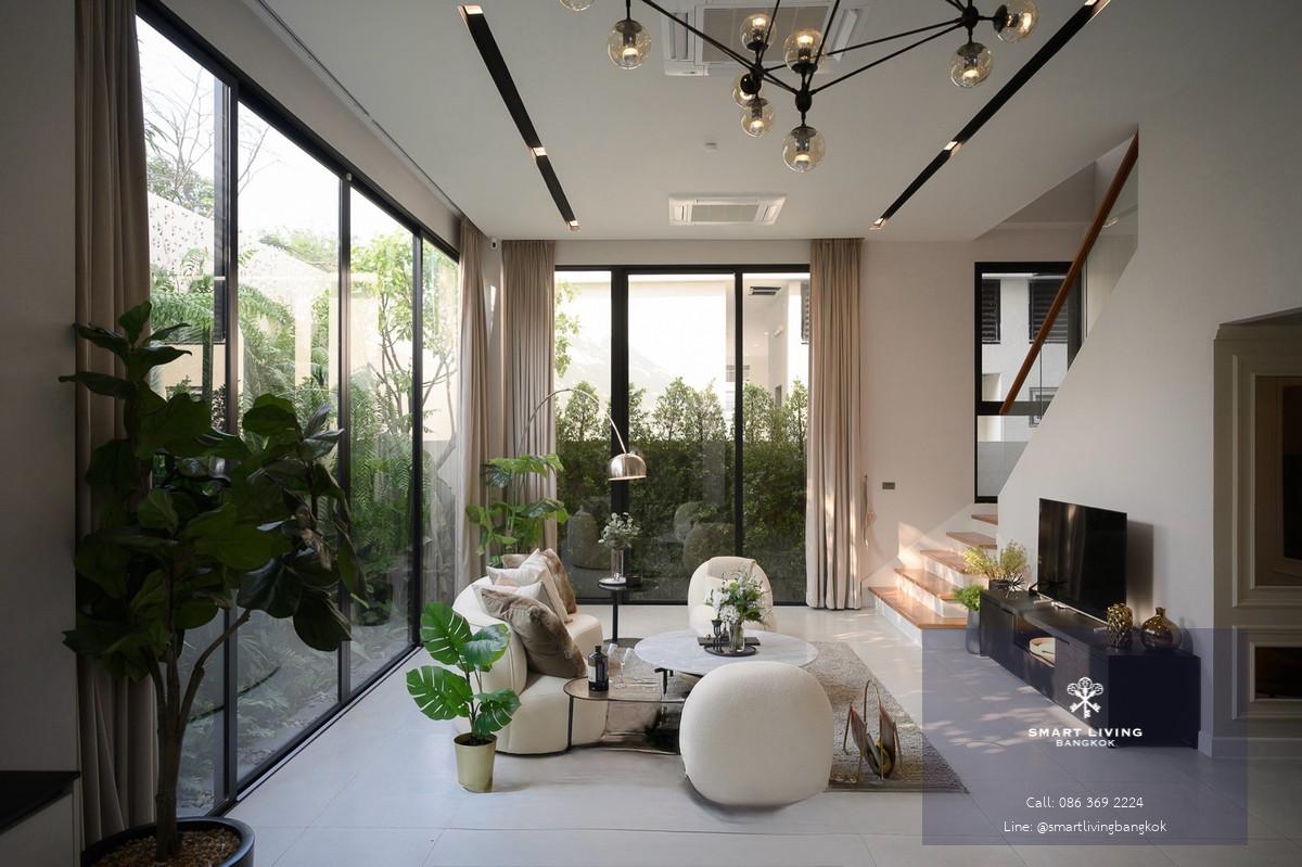 ขายบ้านใหม่ Arna Rama 9 พระราม 9 พื้นที่ใช้สอย 515 ตร.ม บ้าน 4 ห้องนอน ใกล้ MRT Ramkhamhaeng 12 สายสีส้มในอนาคต ทำเลศักยภาพเหมาะอยู่อาศัยและลงทุน