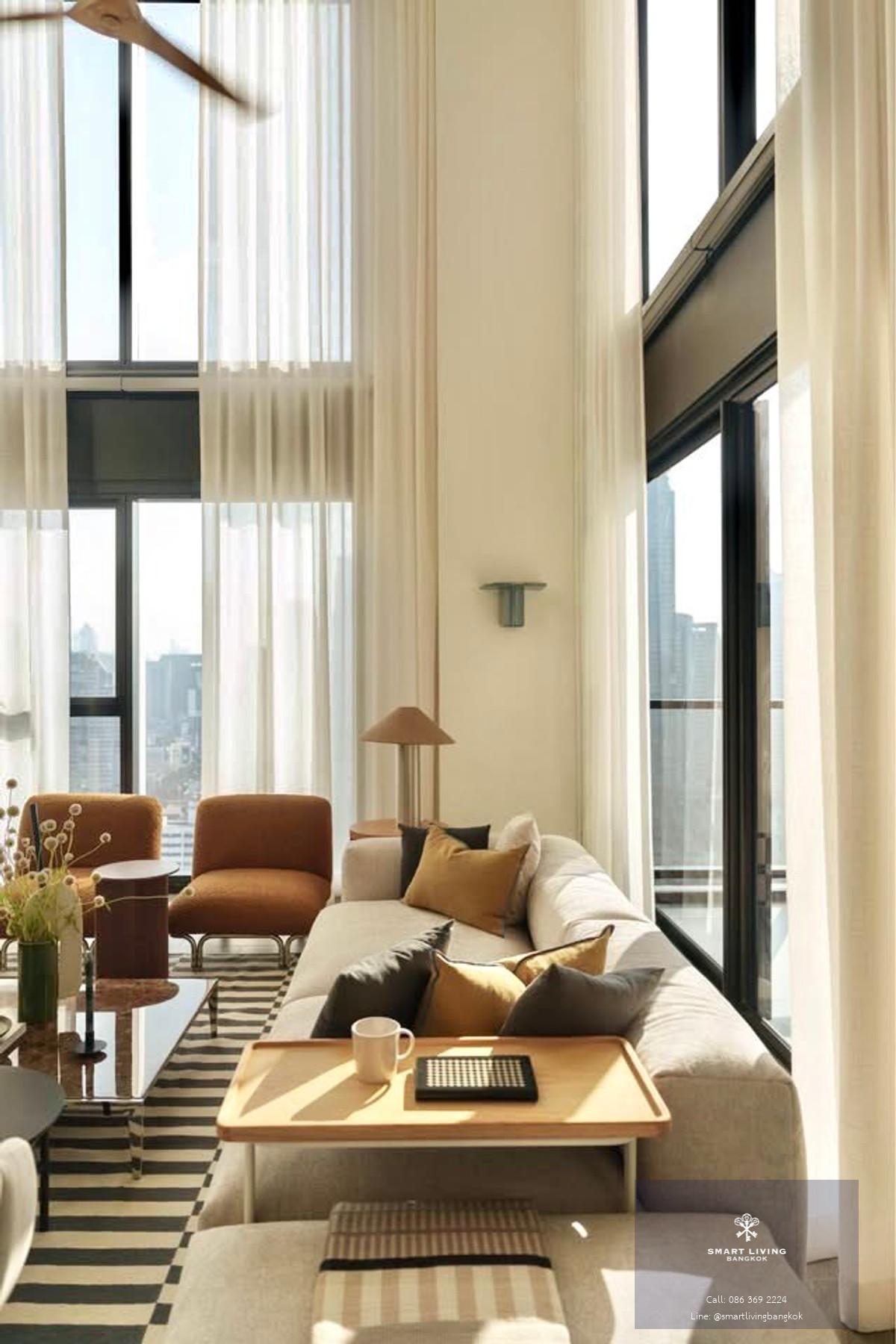 ให้เช่า คอนโด  The Lofts Silom  2 ห้องนอน  122 ตร.ม. ห้องใหม่ เพิ่งตกแต่งเสร็จโดย Designer