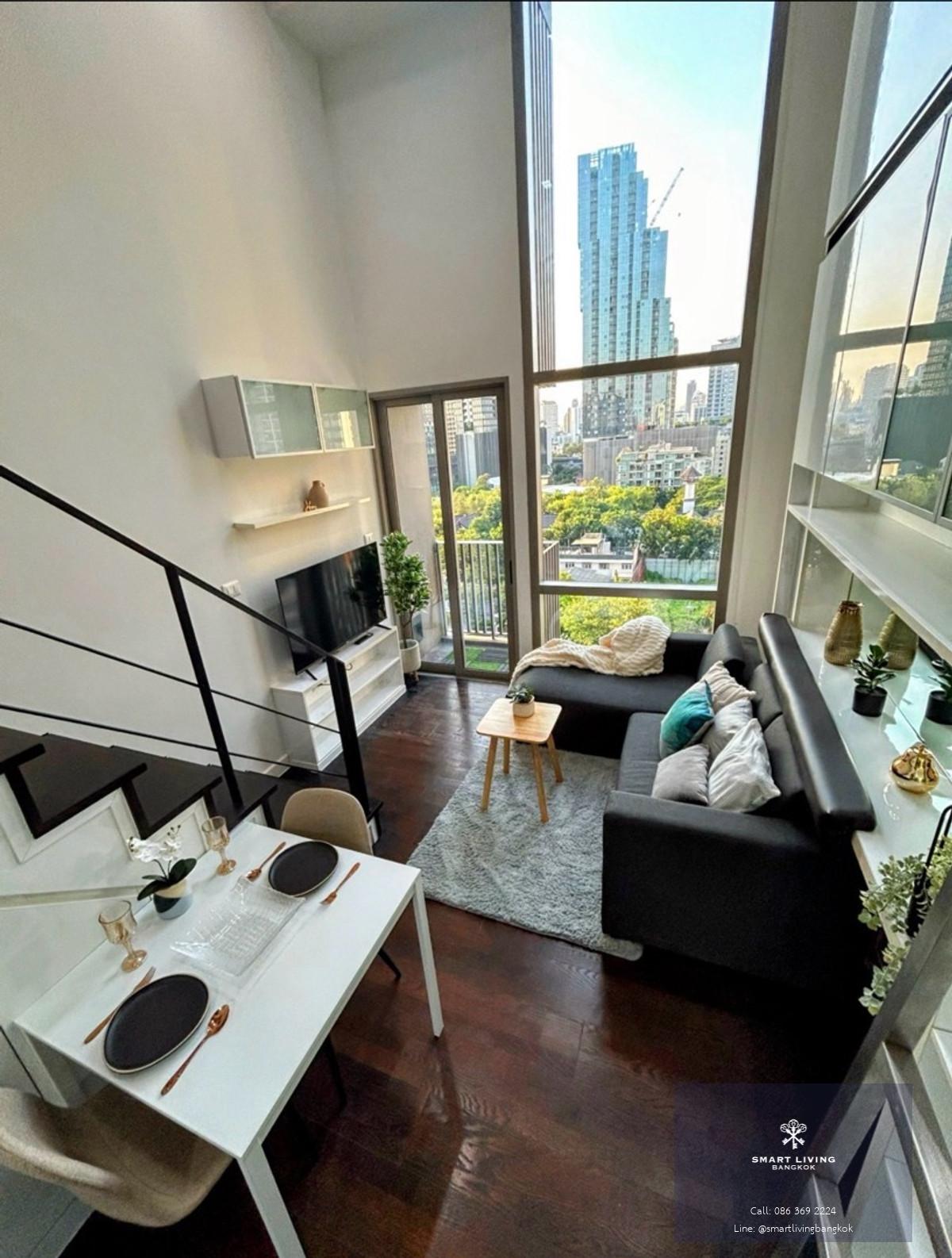 ขายคอนโด Ideo Morph 38 ห้อง Duplex เหมาะลงทุน ปล่อยเช่าง่าย