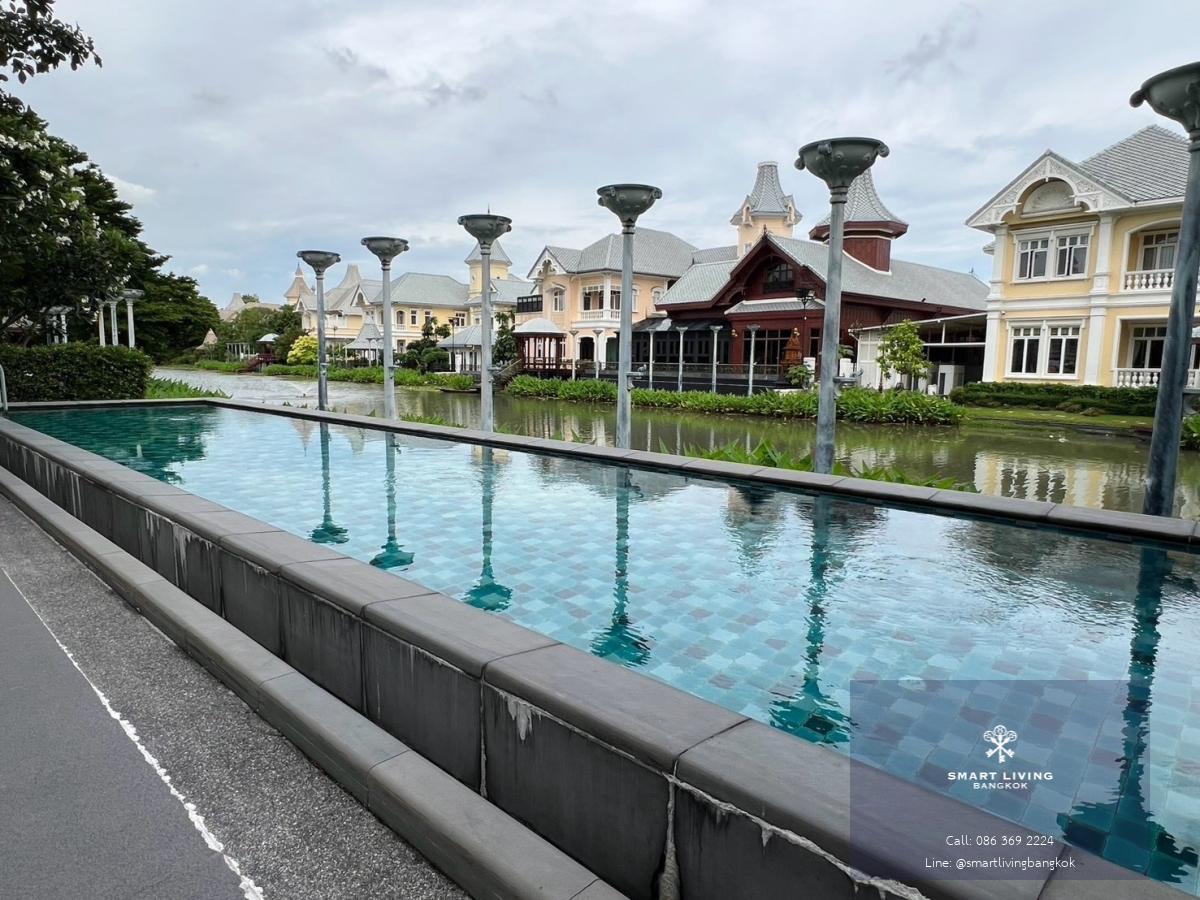 บ้านหรูพร้อมสระว่ายน้ำส่วนตัว ติดถนนเกษตร–นวมินทร์ ใกล้ The Crystal และ Central Festival EastVille เดินทางสะดวก เหมาะอยู่อาศัยและลงทุน
