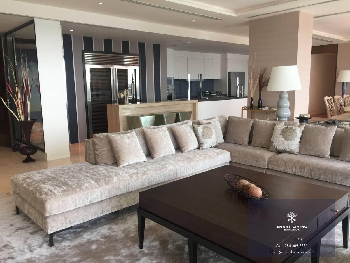 ✨ให้เช่าคอนโดหรูพร้อมบริการระดับโรงแรม 5 ดาว ที่ The St. Regis Bangkok 3ห้องนอน เฟอร์นิเจอร์ครบ มีทางเชื่อม BTS ราชดำริ ใกล้สวนลุมพินี,One Bangkok