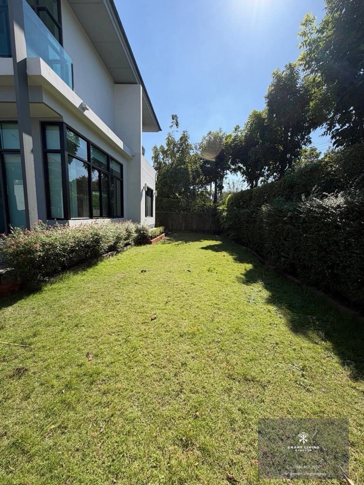 ขายบ้านเดี่ยว 4 ห้องนอน แจ้งวัฒนะ ประชาชื่น Setthasiri หลังมุม ใกล้ทางด่วนศรีสมาน ใกล้ MRT ศรีรัช ใกล้เมืองทองธานี บ้านพร้อมอยู่