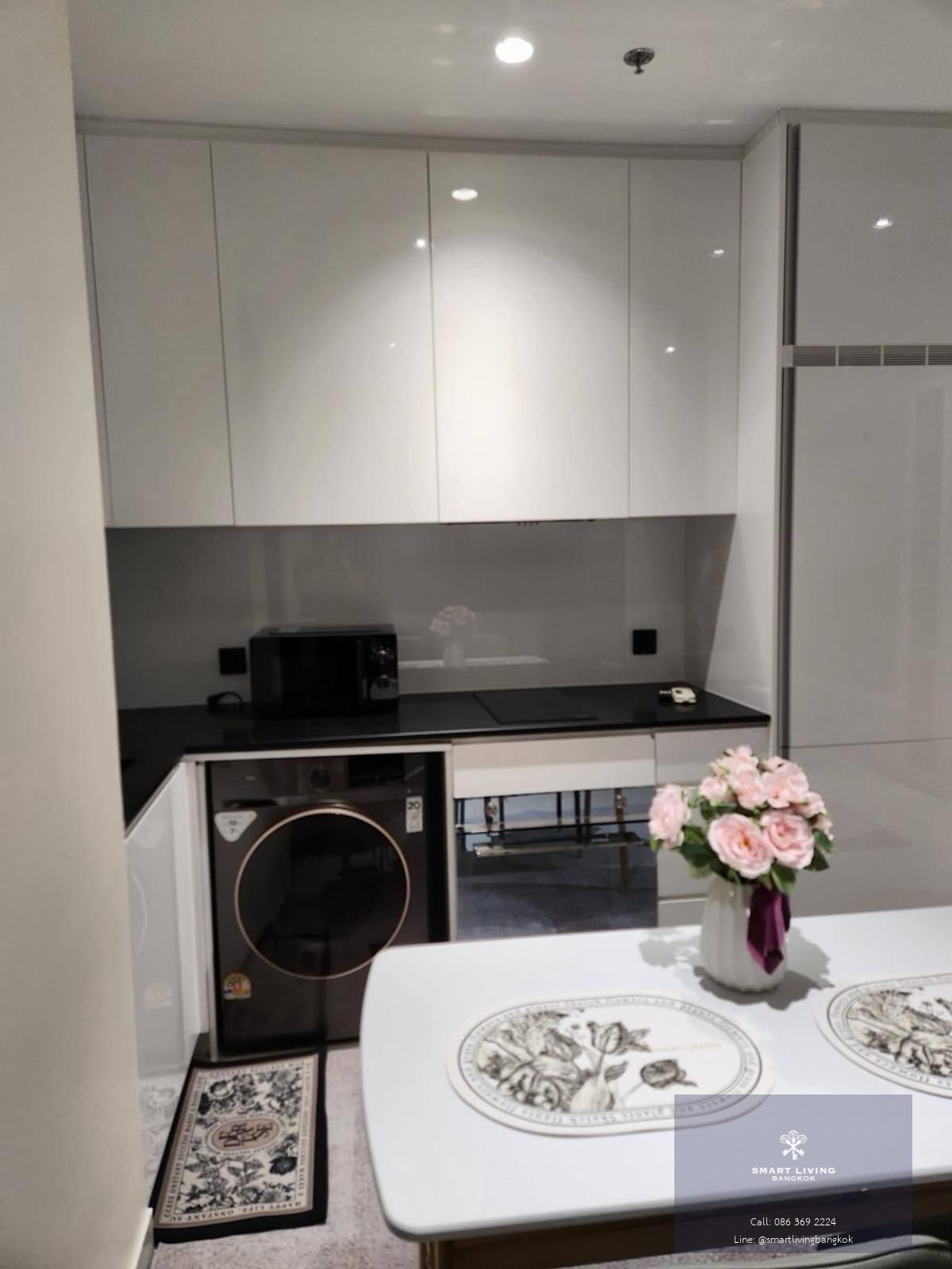 ให้เช่าคอนโด Tait Sathorn 12 ใกล้ BTS Saint Louis ห้องมุม เลี้ยงสัตว์ได้  ตกแต่งครบ พร้อมเข้าอยู่ ทำเลสาทร