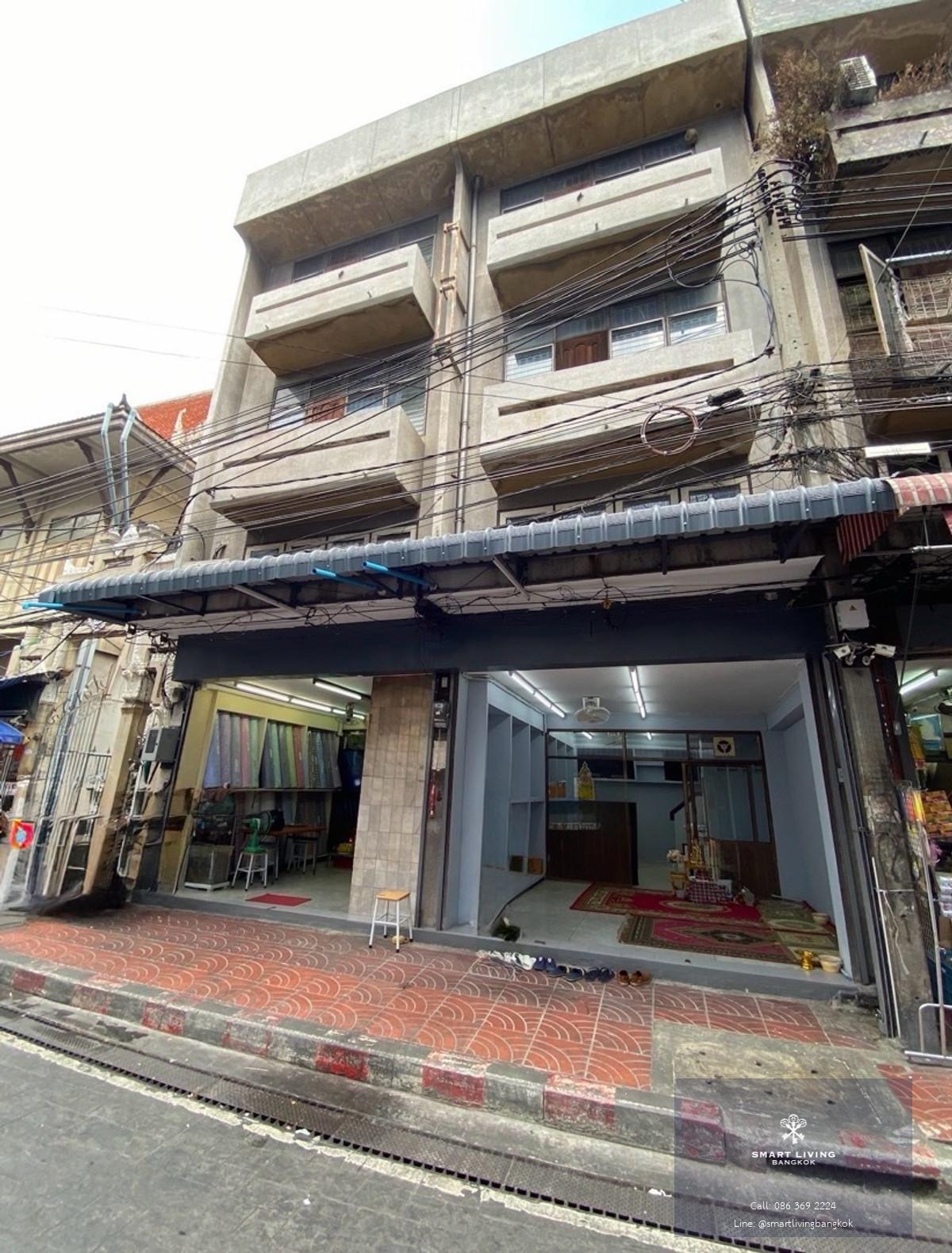 อาคาร 5 ชั้น พร้อมลิฟต์ ในโซนเยาวราช