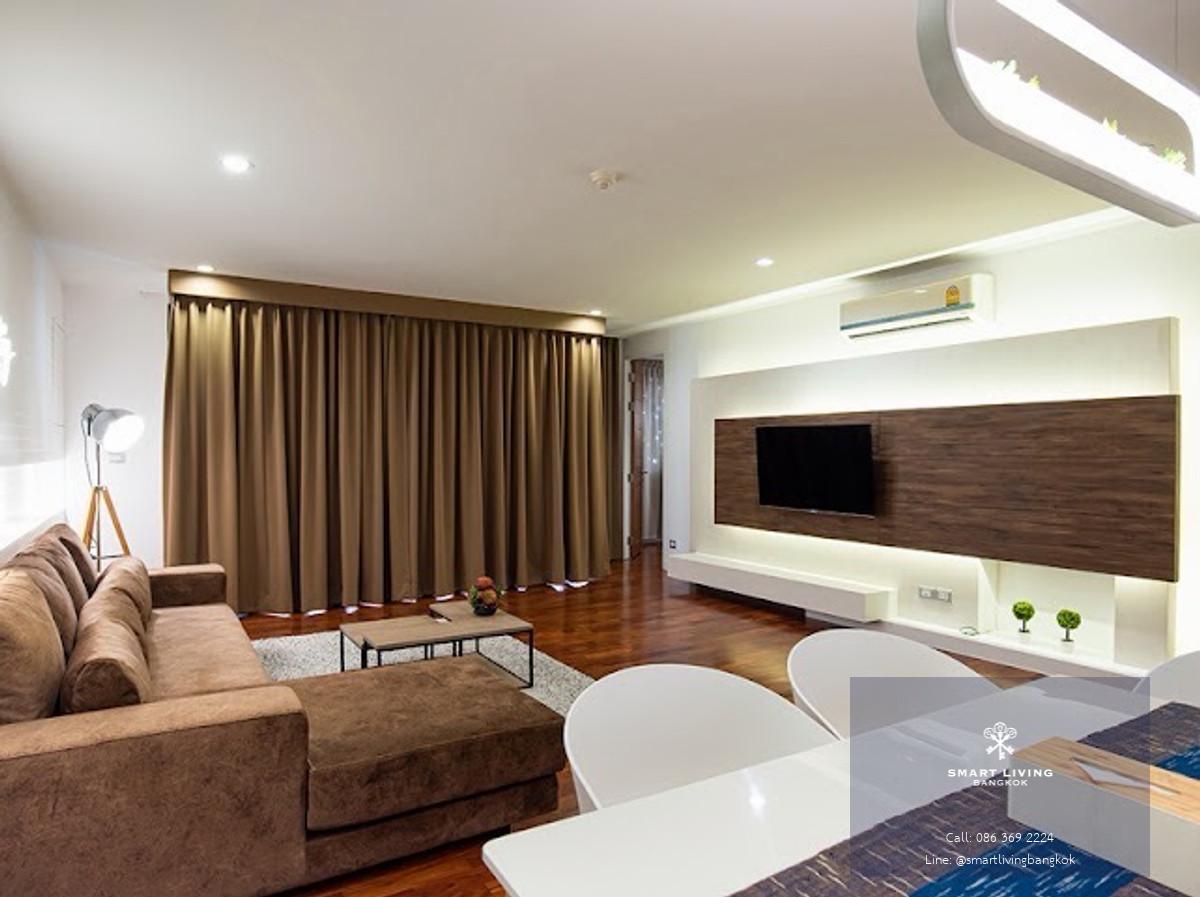 คอนโด 2 ห้องนอน ขนาดใหญ่ 150 ตร.ม. ย่านต้นสน ใกล้สวนลุมพินี และ Central Embassy