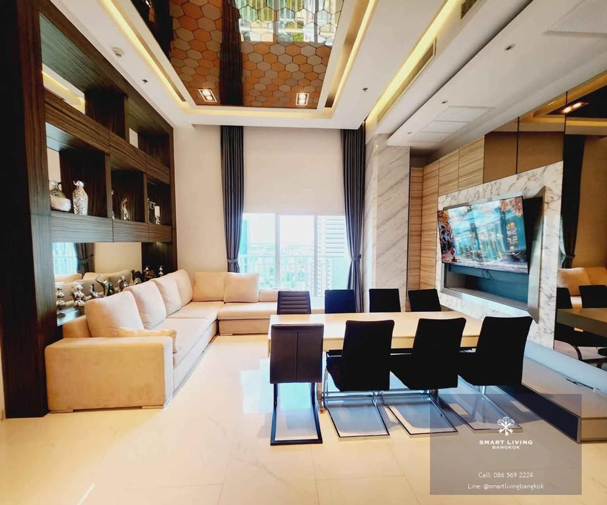 59 Heritage for rent! 4 Bed Duplex penthouse rare unit fully furnished located in Ekamai near BTS