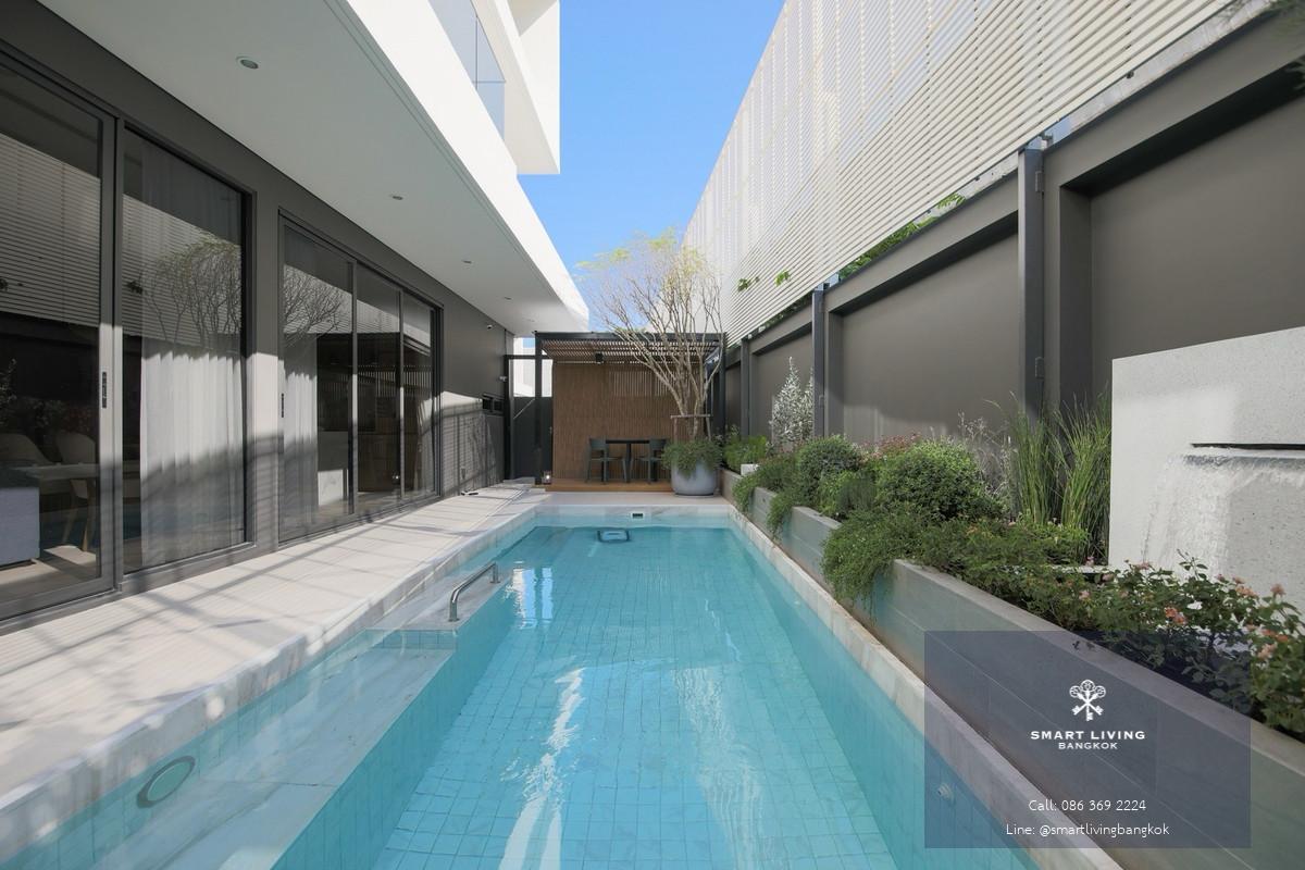 บ้านพูลวิลล่าหรูระดับซูเปอร์ลักชัวรี่ ให้เช่า โครงการดิ เออร์เบิน รีเซิร์ฟ พระราม 9 กรุงเทพกรีฑา